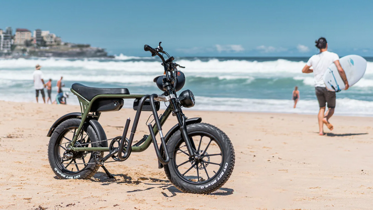 Fat tyre ebikes