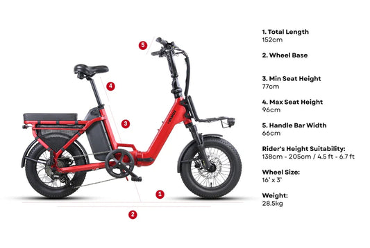VAMOS El Doblez 2026- Foldable E-Bike