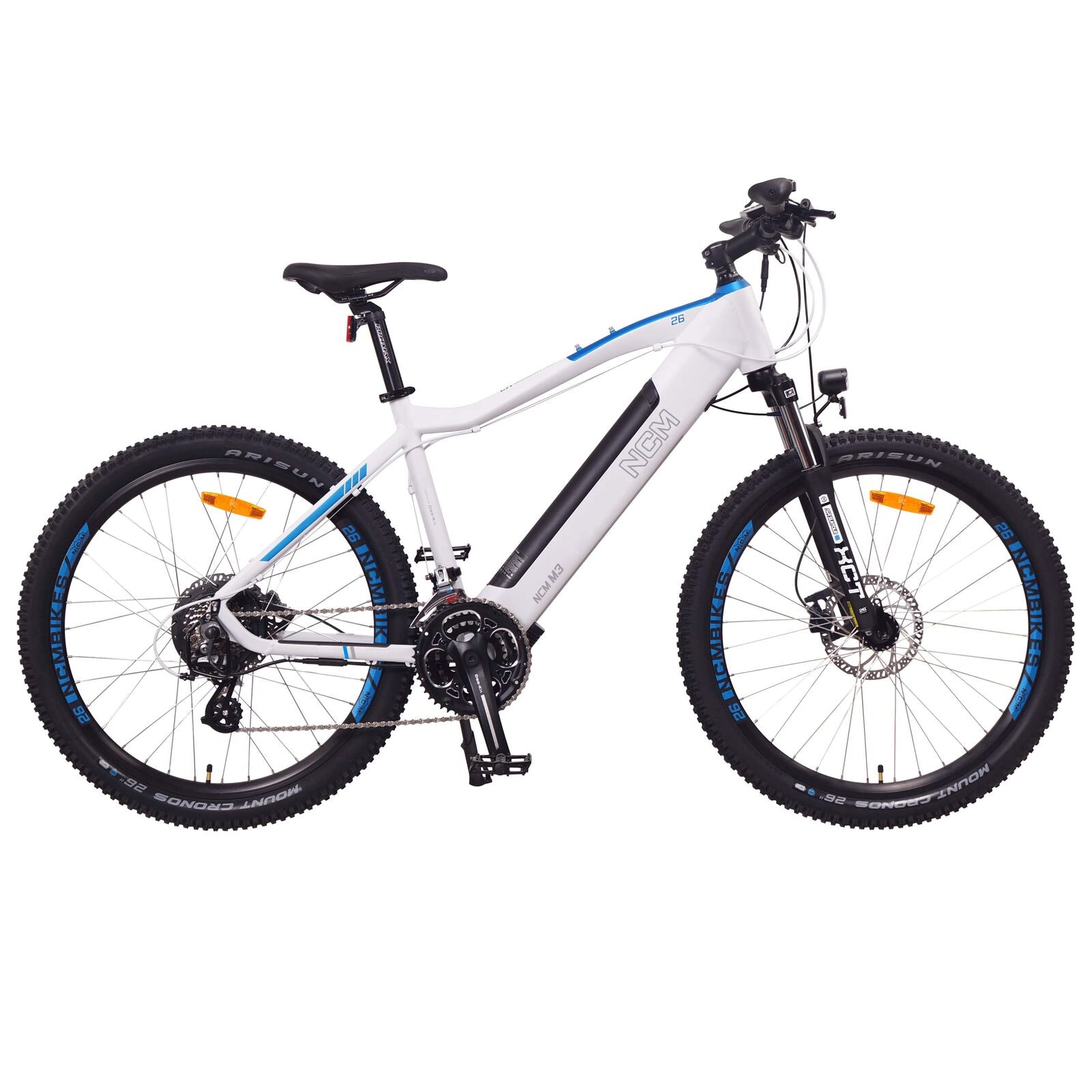 NCM M3 Electric Mountain Bike (Hydraulic Brakes) – Tas Electric Vehicles