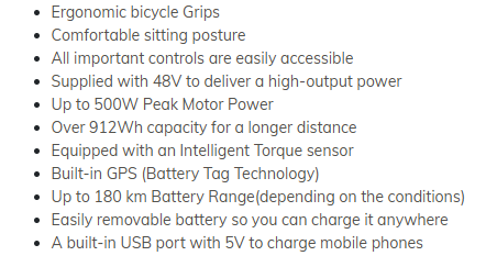 NCM CG7 Cargo Bike