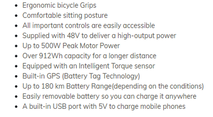 NCM CG7 Cargo Bike