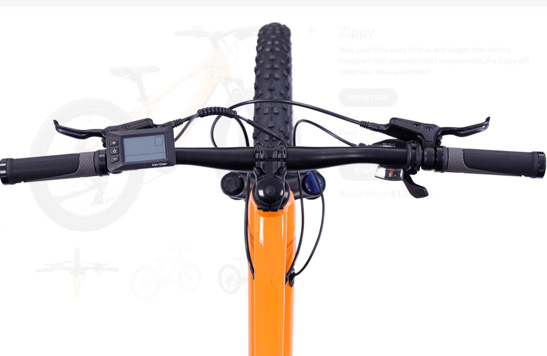 Zippy Kids Electric MTB - Main Image